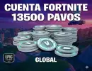 Cuenta de Fortnite con (13.500 PAVOS)